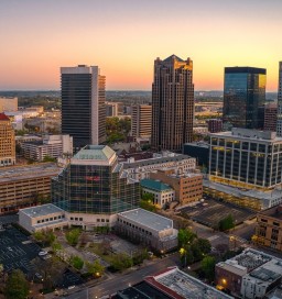 photo of city building taken from above
